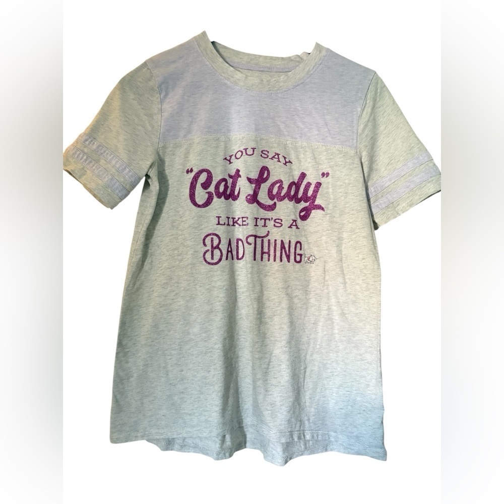 Disney Marie Aristocats movie Cat Lady graphic t-shirt top women's size S